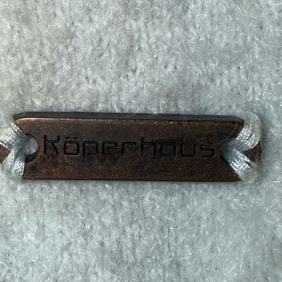 Koperhaus Women’s Cozy Grey Pullover Funnel-neck Sweater Xl - Picture 5 of 5